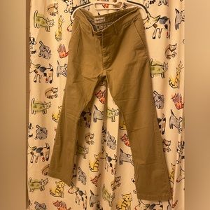 Good fellow & Co khakis 36x32L Hennepin Chino style, button missing!